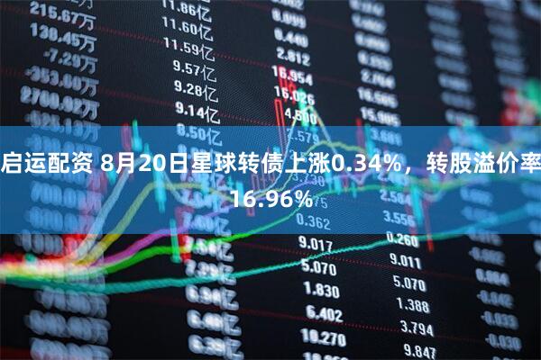 启运配资 8月20日星球转债上涨0.34%，转股溢价率16.96%